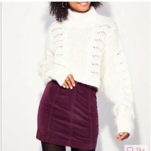 Free People Modern Femme Cord Mini Size 4